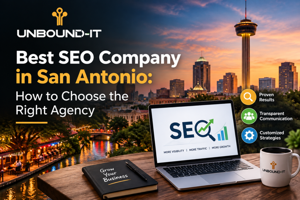 Best SEO company in San Antonio helping businesses improve search visibility and growth